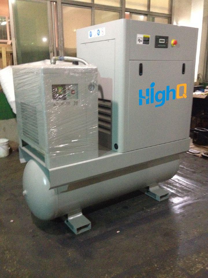Screw Air Compressor with air dryer