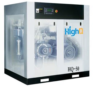 5.5~75kw VSD Belt Driven Screw Air Compressor