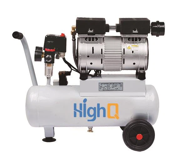 Silent Oil-Free Piston Compressor